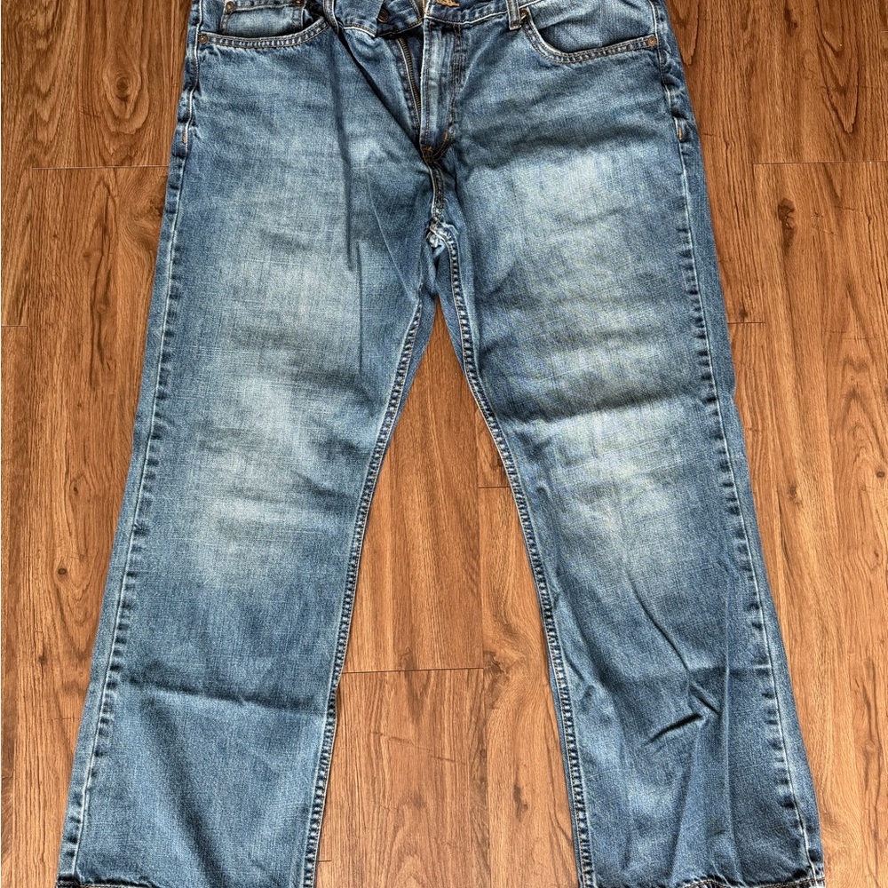 Old Navy Men's Light Blue Straight-Leg Jeans